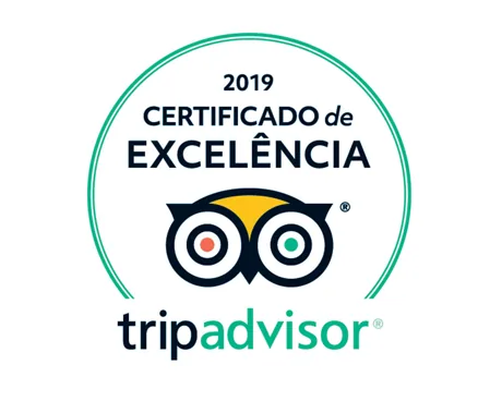 Certificado de Excelência 2019 do TripAdvisor